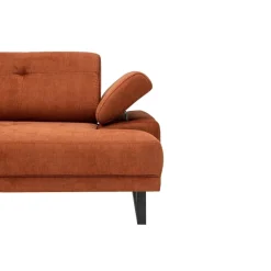 Windhoek Small (178 x 100 x 155 cm) Orange Hörnsoffa Vänster