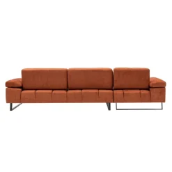 Windhoek Small (178 x 100 x 155 cm) Orange Hörnsoffa Vänster