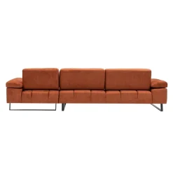 Windhoek Small (178 x 100 x 155 cm) Orange Hörnsoffa Höger