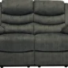 Winfield 2-Sits Reclinersoffa Grått Tyg