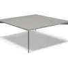 Wire Soffbord 90x90 cm Ceramic White/Antracite