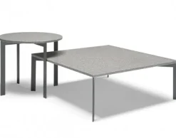 Wire Soffbord 90x90 cm Ceramic White/Antracite