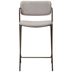 Zed Barstol Cashmere bouclé, Antique Brass