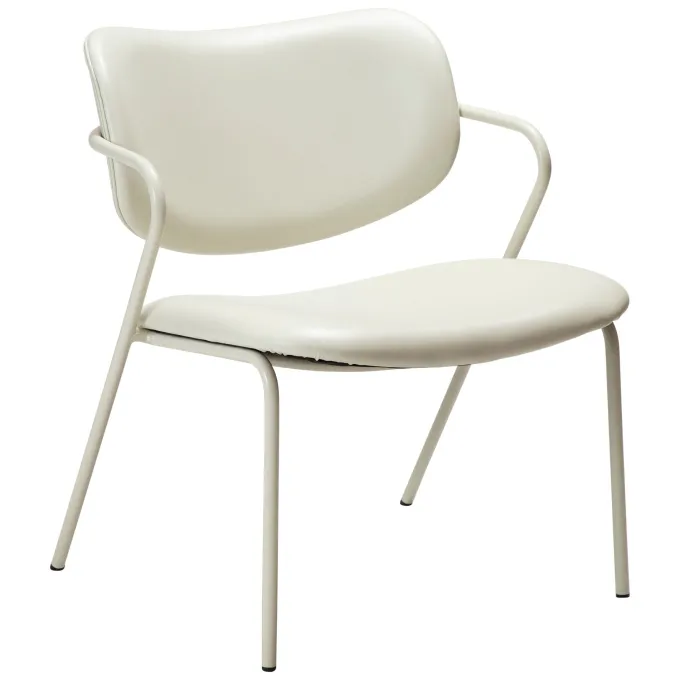 Zed Loungefåtölj Bone White