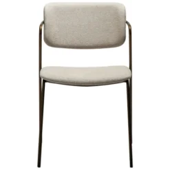 Zed Stol Cashmere bouclé, Antique Brass