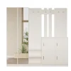 Zelino (187,2 x 180 x 37,5 cm) Hallstativ Vit